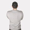 Unisex Light Grey Fleece Sweatshirt