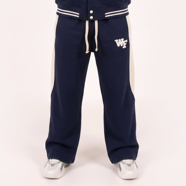 Navy CreamFleece Trouser