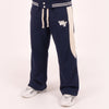 Navy CreamFleece Trouser