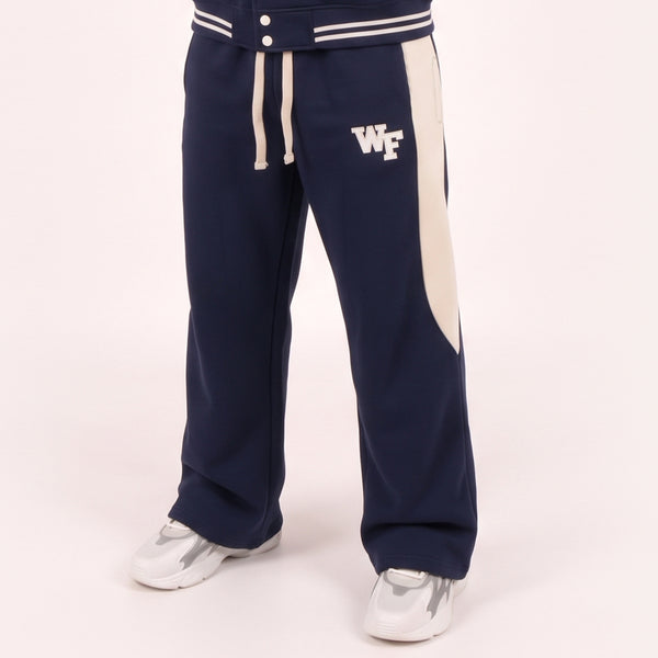 Navy CreamFleece Trouser