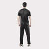 Front Stripes Black Tracksuit
