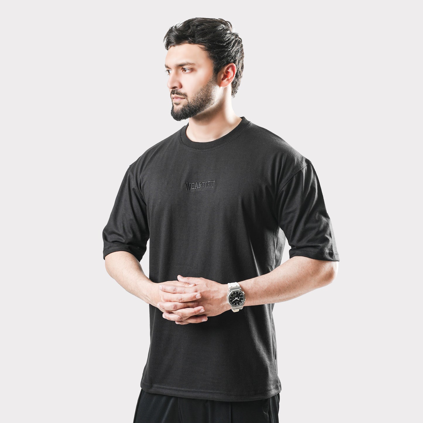 Black Oversized T-Shirt