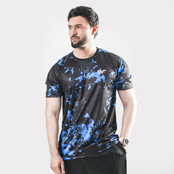 Special Edition-Blue Camo Quick Dry T-Shirt
