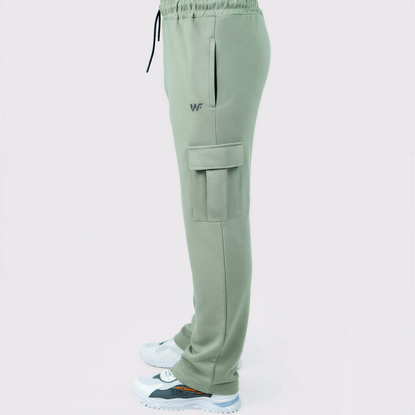 Pure Cotton Mint Cargo Trouser