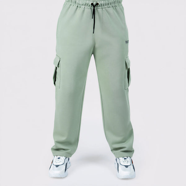 Pure Cotton Mint Cargo Trouser
