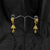 Gold Dangle Jhumka Earrings