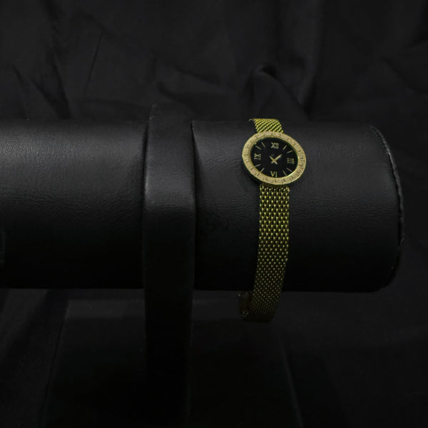 Golden Watch Style Bracelet