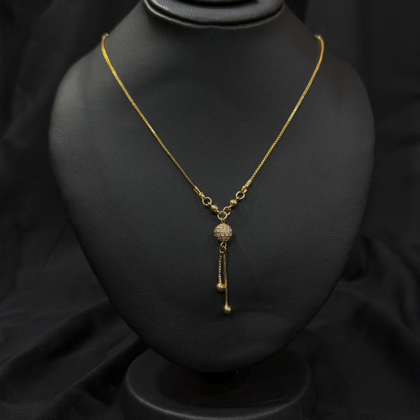 Ball Design Gold Pendant