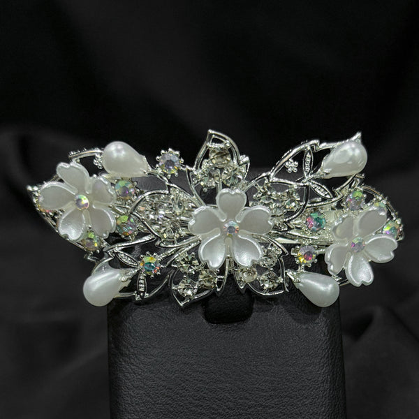 Silver-Toned Hair Clip