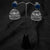 Blue Jhumka Earings With Bell Shaped