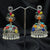 Oxidized Multi Jhumka Earring