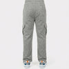 Pure cotton Gray kint Cargo Trouser