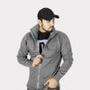 Unisex Smoky Grey Full Zipper