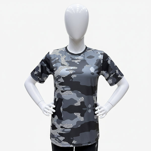 Special Edition-Grey Camo Quick Dry T-Shirt