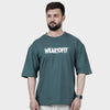 Weartofit Green Plain Tshirt