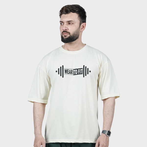 Weartofit Off-White Dumbell Tshirt