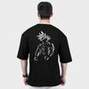Gray Goku Printed TShirt