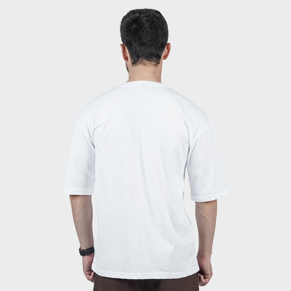 Weartofit White Plain Tshirt