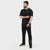 Dryfit Black Tracksuit with reflectors
