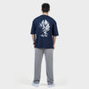 Goku Printed Navy and Grey Tracksuit