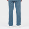 Teal-blue Ottoman Textured Trouser