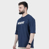 Weartofit Navy Blue Plain Tshirt