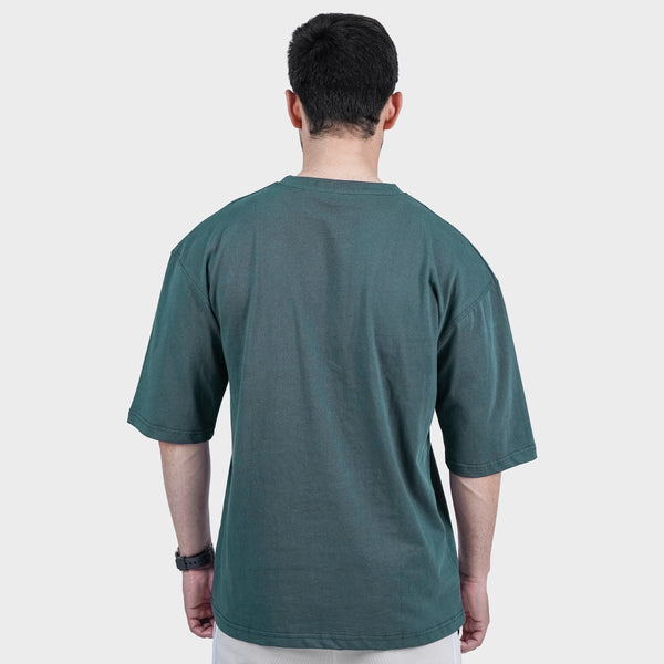 Weartofit Dumbell Green Tshirt