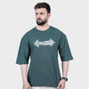 Weartofit Dumbell Green Tshirt