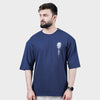 Navy Blue Flower T-Shirt