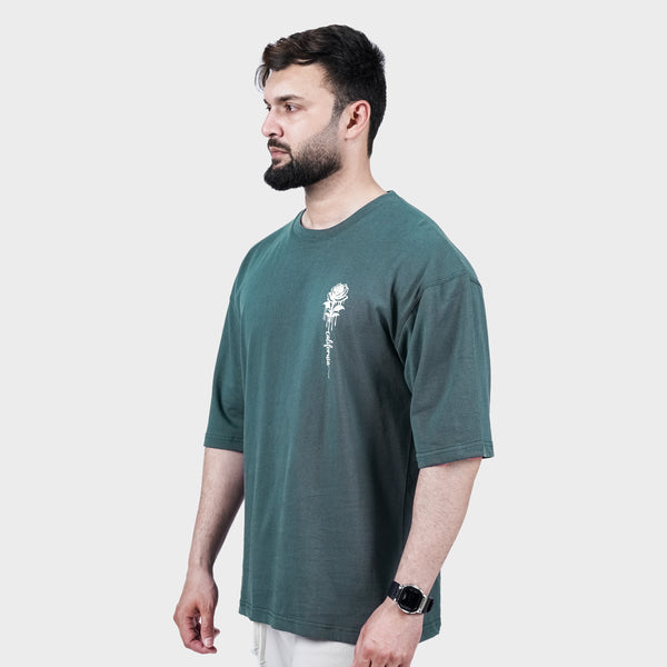 Green Flower T-Shirt