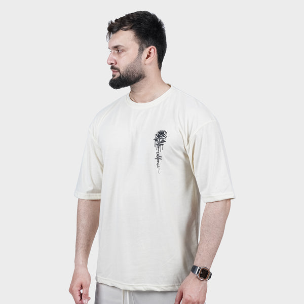Off - White Flower T-Shirt
