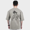 Gray Goku Printed TShirt