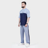 Blue Navy Side Panel Tracksuit