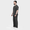 Charcoal Ottoman Textured Co-ord Set