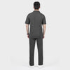 Charcoal Ottoman Textured Co-ord Set