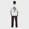 White Dragon Ball Back Print with Brown Tracksuit