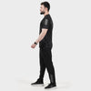 Dryfit Black Tracksuit with reflectors