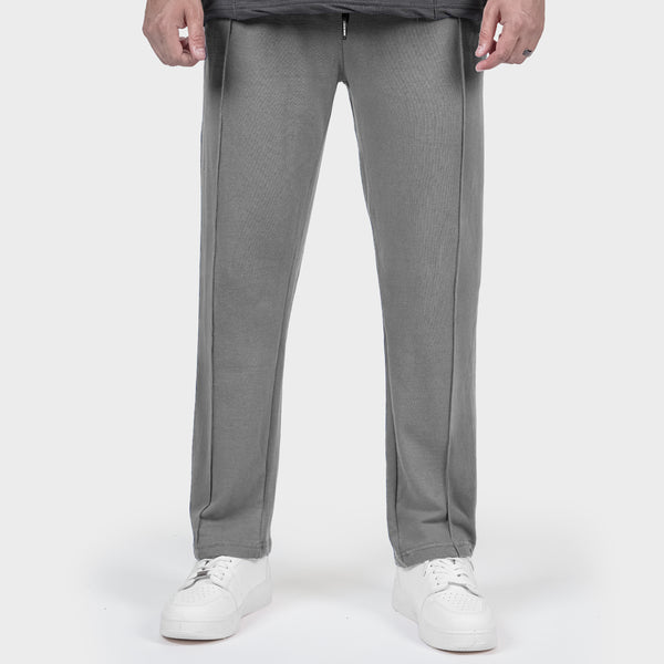 Gray single Stitch loose fit Trousers