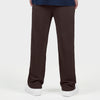 Dark Brown Double Stitch loose fit Trousers