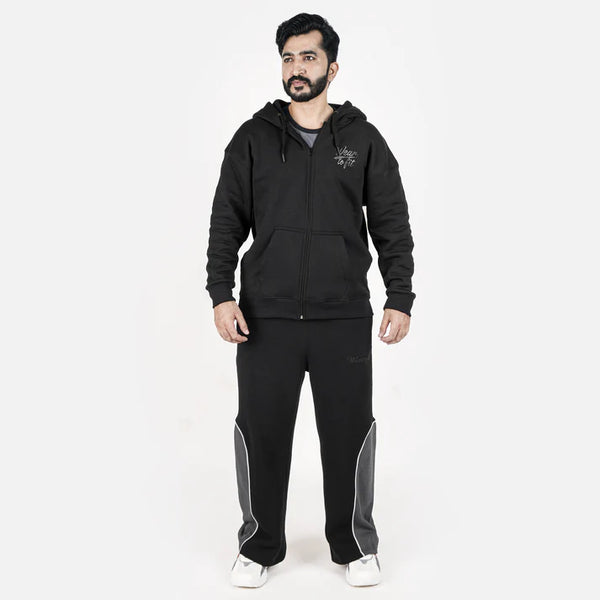 Special Edition Black Baggy Tracksuit