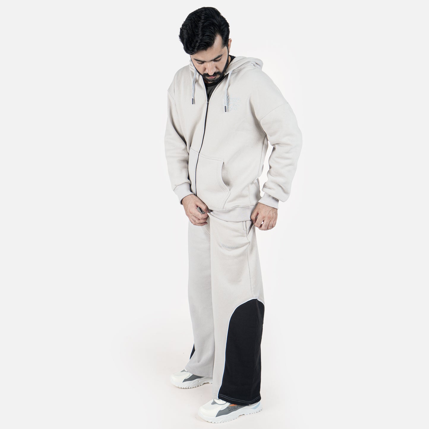 Special Edition Gray Baggy Tracksuit
