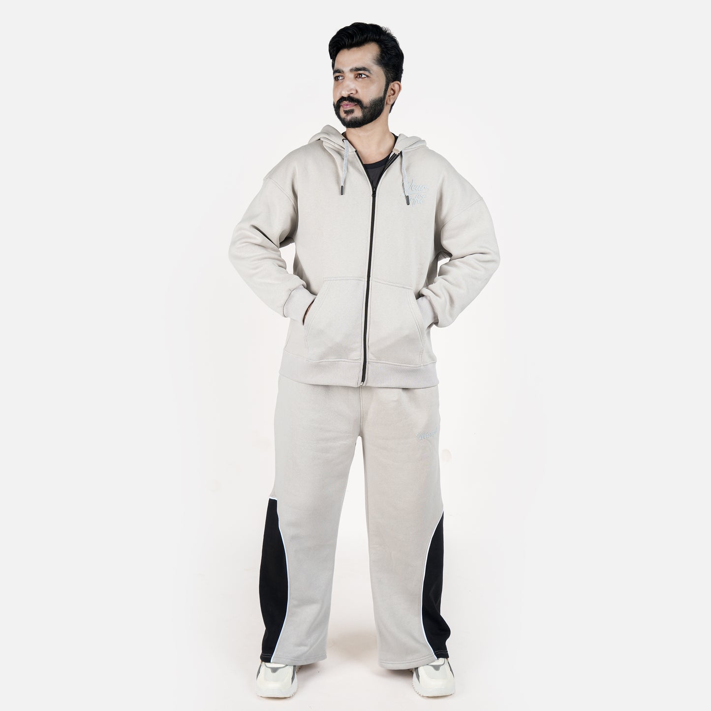 Special Edition Gray Baggy Tracksuit