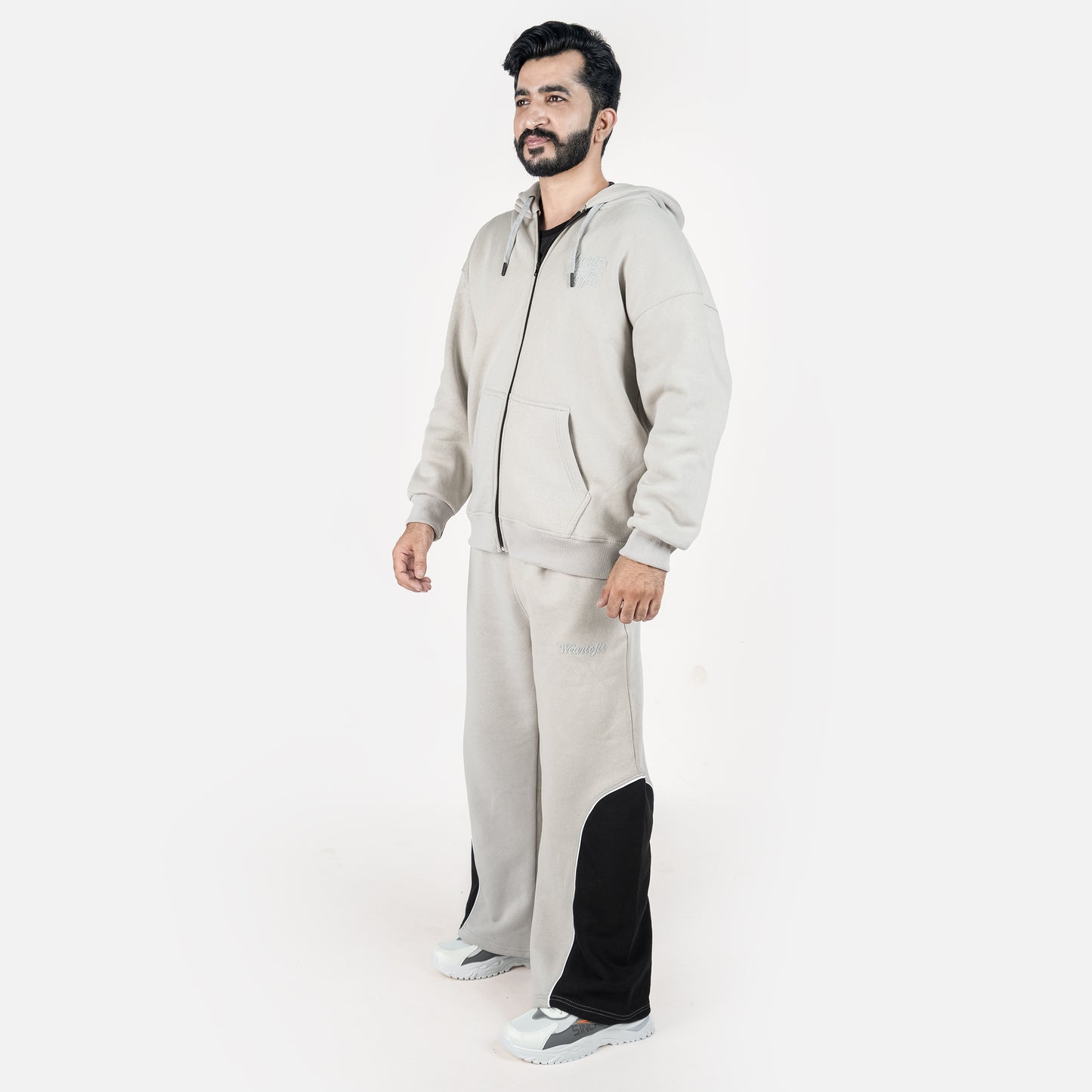 Special Edition Gray Baggy Tracksuit