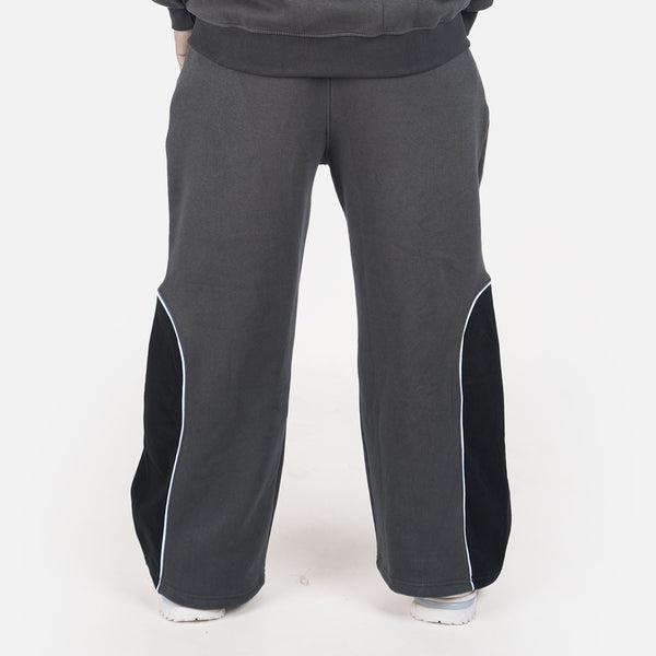Unisex Charcoal Baggy Style Trouser