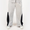 Unisex Silver Gray Baggy Style Trouser