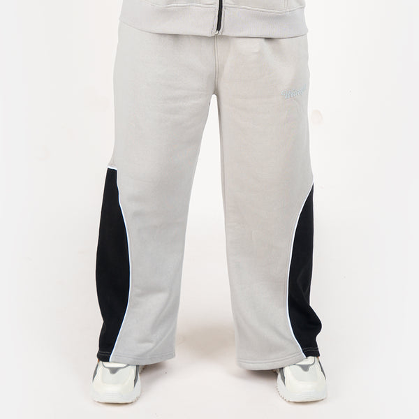 Unisex Silver Gray Baggy Style Trouser