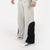 Unisex Silver Gray Baggy Style Trouser