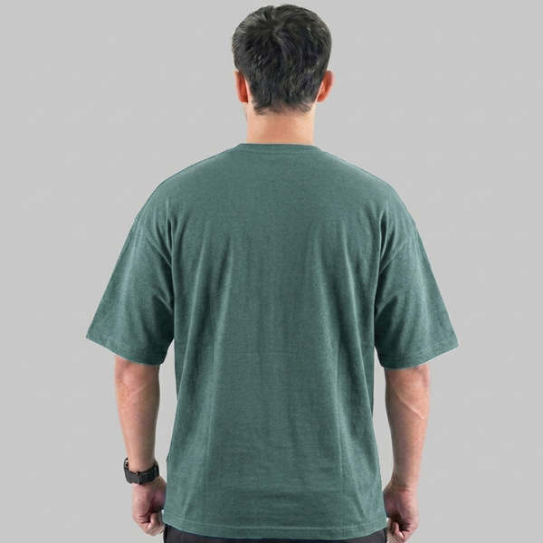 Warrior Dark Teal Drop Shoulder (Heavy GSM)