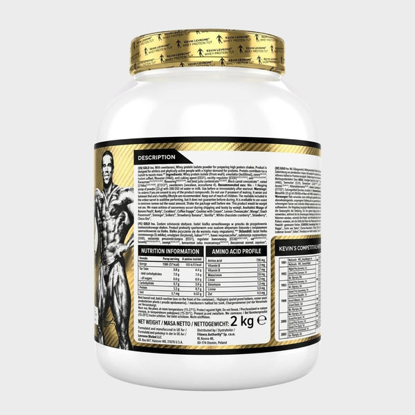KEVIN LEVRONE GOLD ISO 2KG (Bunty Flavour)