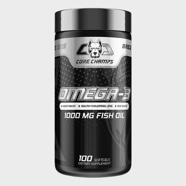 Core Champs Omega-3 Fish Oil 100mg 100 Softgels